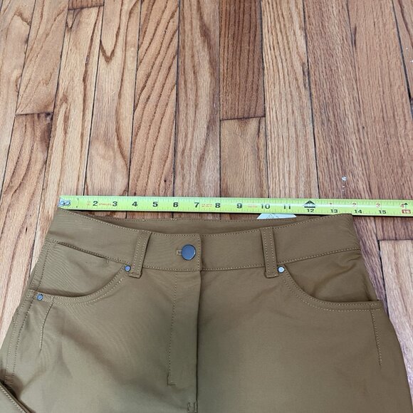 Lululemon NWT City Sleek‎ 5 Pocket 7/8 Pant in Spiced Bronze Size 6 - Picture 9 of 11